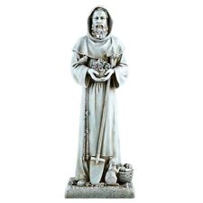 St. Fiacre Garden Statue, 12'' Outdoor Statues (USUALLY SHIPS WITHIN 2 DAYS) picture