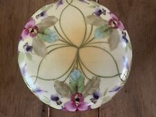 Pickard China AKD France Lidded Powder Jar Porcelain Round Handpainted Floral picture