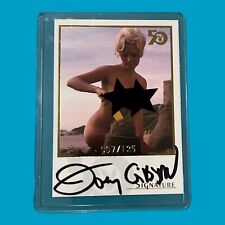 2005 Playboy's 50th Anniversary Joey Gibson Autographed Card #7/125 picture
