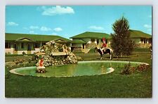 Postcard Canada Quebec Plessisville La Claire Fontaine Motel 1968 Posted Chrome picture