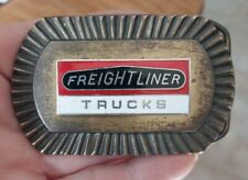 Vintage Freightliner Truck Emblem Trucker Belt Buckle picture