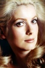 CATHERINE DENEUVE 24x36 inch Poster STUNNINGLY BEAUTIFUL FACIAL PORTRAIT  picture