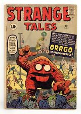 Strange Tales #90 GD+ 2.5 1961 picture