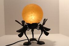 Bronze Dragonfly Art Nouveau Dragonfly Sphere Lamp 11