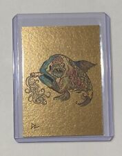 Sublime Gold Plated Limited Edition Artist Signed “Badfish” Trading Card 1/1 picture