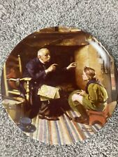 Knowles Norman Rockwell Collectors Plate - The Veteran - 1988 picture