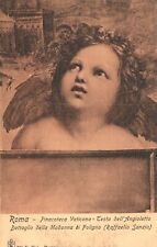 Vintage Postcard Roma Pinacotea Vaticana-Lesta Dell Angioletto Dettaglio Italy picture