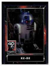 2023 Topps Star Wars Return of the Jedi 40th Anniversary #2 R2-D2 Red Foil /10 picture