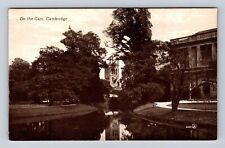 Cambridge England, On The Cam, Antique, Vintage Souvenir Postcard picture