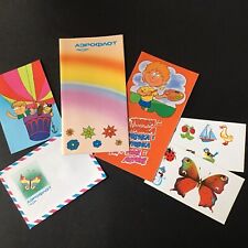 Aeroflot Russian Airlines - Childrens Travel Activity Booklet picture