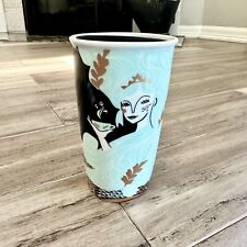 2018 STARBUCKS Mermaid Siren Limited Holiday Ceramic Tumbler Travel Mug 12oz picture