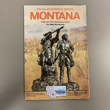 Montana Official 1976 Highway Map Special Bicentennial Edition  picture