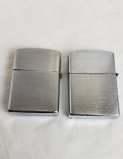2 Vintage Kron Imperial Japan Lighter Stainless Steel picture
