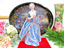 Capodimonte Damina in polychrome porcelain, 20th century Italy figurine picture
