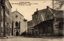 CPA AK MONISTROL-sur-LOIRE The Church and the Hall Air Cure (517264) picture