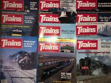 Trains 1992 Magazine 11 Issues Jan Feb Mar April May June July Aug Oct Nov Dec picture