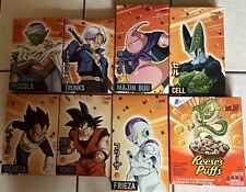 Reese's Puffs  DRAGONBALL Z Limited Edition Boxes- Comp. Set of all 8  picture