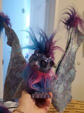Rare Imaginarium Alfaro Drabbit Winged purple Cable Puppet Signed  picture