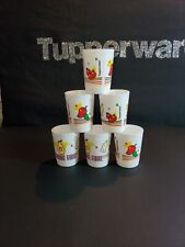 New Tupperware Tupper Mini Cups No Seals / Lids 2oz each Set of 6 New picture