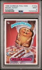 PSA 9 MINT 1986 Topps 4th Series Garbage Pail Kids Stickers #143a Melba Toast picture