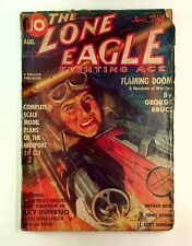 Lone Eagle Pulp Aug 1937 Vol. 15 #1 FR/GD 1.5 Low Grade picture
