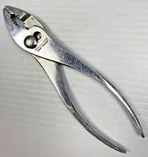 Vintage POWERMASTER TOOLS Slip Joint Pliers with Decorative Grips Japan picture