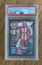 2019-20 Topps Match Attax UEFA Champions League #SAL-13 Erling Haaland PSA 8 picture