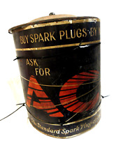 Vintage AC Counter Top Revolving Drum Display Ask for AC The Standard Spark Plug picture