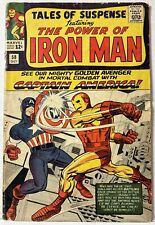 Tales Of Suspense #58 (Marvel 1964)  JACK KIRBY 1st Captain America, Iron Man picture