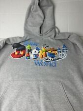 Vintage Disneyland Resort Castle Walt Disney World Hanes Hoodie Sweatshirt 2XL picture