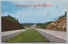 Georgia~Interstate Highway~Vintage Postcard picture