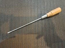 Vintage Toyota Wooden Handle Screwdriver,  31 cm Long Type picture
