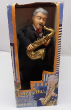 Vintage President Clinton As Uptown Bill   Playing Saxophone 14
