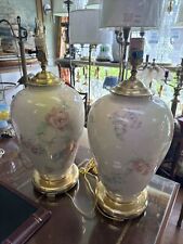 Beautiful Pair Of Large Lenox Made In USA Lamps picture