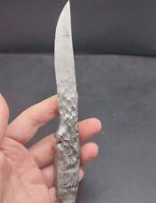 142.9g Rare Aletai iron Meteorite Knife shape meteorites slice Small knifes picture