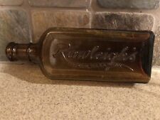 ANTIQUE BOTTLE RAWLEIGH'S AMBER GLASS picture