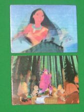 1995 Skybox Disney Pocahontas INSERT LENTICULAR Moving Animation 2 Card Set picture