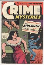 CRIME MYSTERIES  11  GD/VG/3.0  -  Affordable Strangulation Cover on Ribage picture