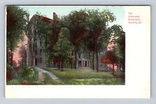 Aurora IL-Illinois, Jennings Seminary, Antique, Vintage Postcard picture