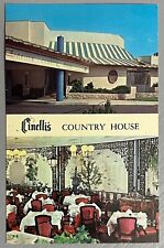 Postcard Cherry Hill New Jersey Cinelli's Country House Restaurant Interior VH picture