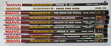 Lot of 9 Marvel Runaways HC and TPB (1) picture