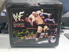 TITAN SPORTS - 1999 WWF ATTITUDE ERA LUNCHBOX - STONE COLD STEVE AUSTIN Used picture