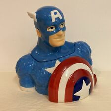 Captain America Marvel Comics 2012 Westland Ceramic Cookie Jar #22921 picture