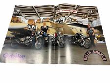 Vintage Ozbike Hells Angels MC Magazine Centrefold 3 Blokes Bikes Harley Davidso picture