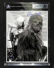 Chewbacca Peter Mayhew Star Wars ESB Signed 8x10 Photo (OP) Auto 10 BAS picture