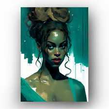 Beyonce #2 Sketch Card Limited 2/50 PaintOholic Signed picture