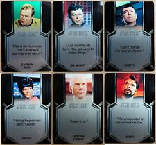 2019 Star Trek Inflexions Expressions of Heroism Metal Cards 1-43 You Pick picture