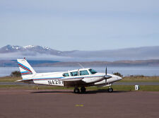 Photo 12x8 N4297A at Oban Airport N4297A a 1971 built Piper PA-39 Comanche c2015 picture