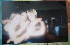 Found Photo Sexy Young Women Hanging Out in Bar Fashion Style BR43 picture