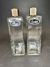 Vintage Homa Scotch & Rye Travel Bottles picture